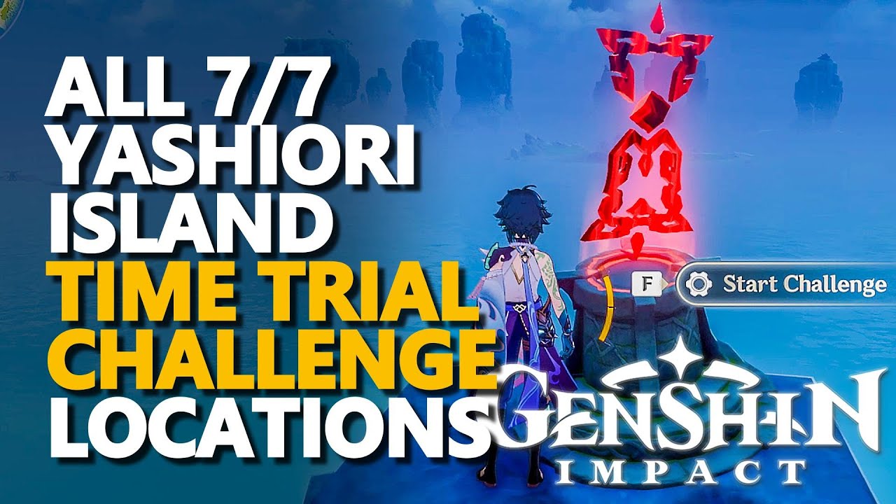 All Time Trial Challenge Yashiori Island Genshin Impact