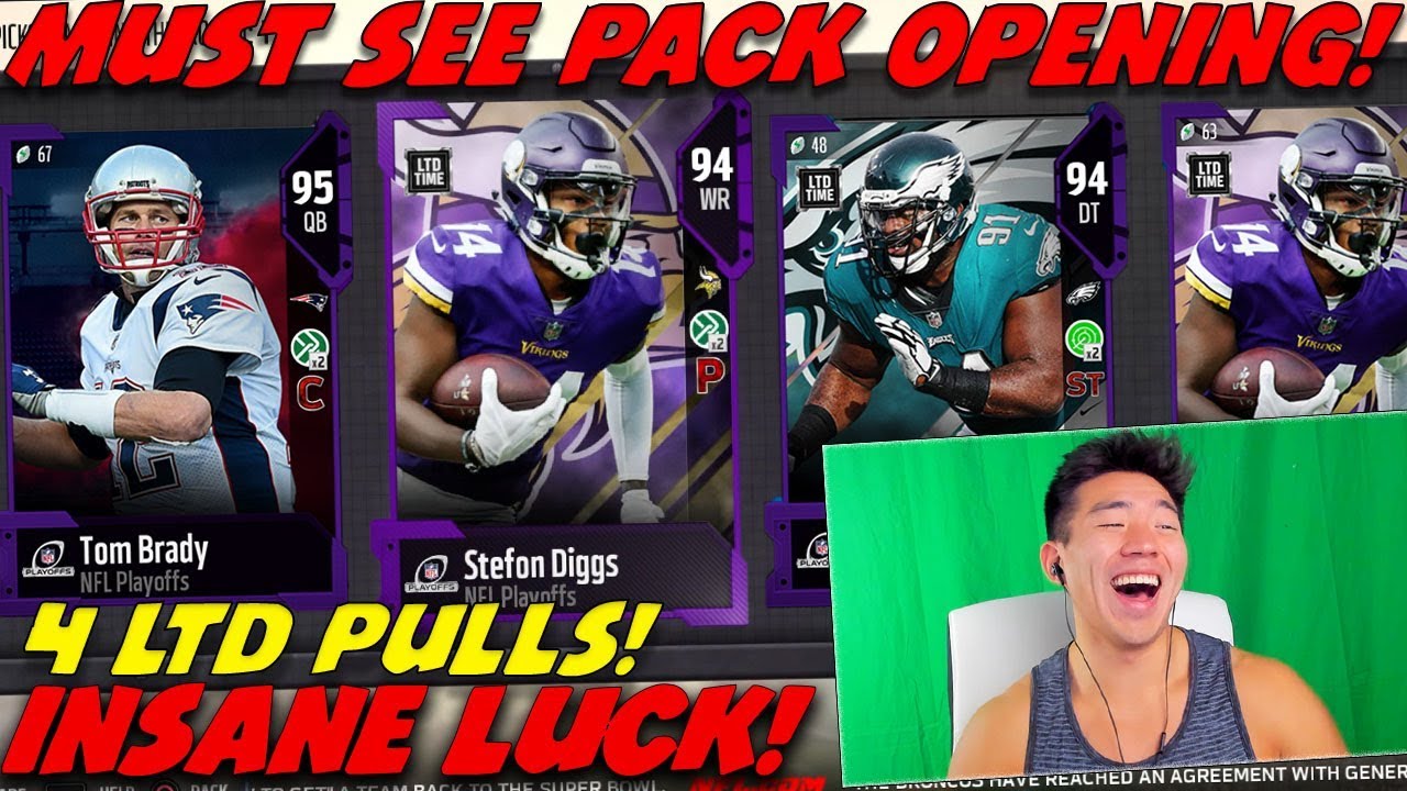 MUST SEE PACK OPENING! 4 LTD PULLS! 8 94+ OVR PULLS! Madden 18 Ultimate Team Pack Opening