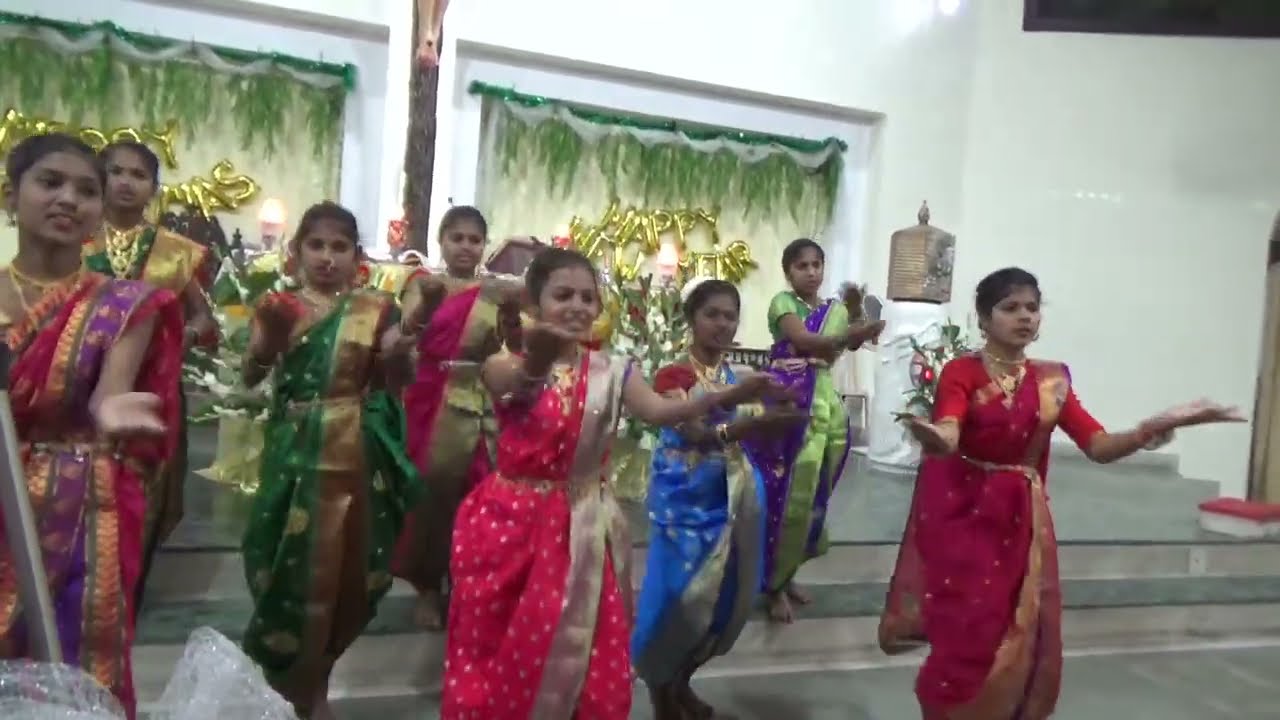 Christmas Dance welcome Video || Holy Cross Church Nashik || 25 Dec 2022 ||