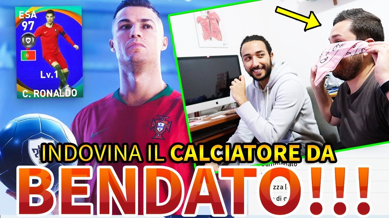 INDOVINA IL CALCIATORE DA BENDATO CHALLENGE!!! [PES 2020]