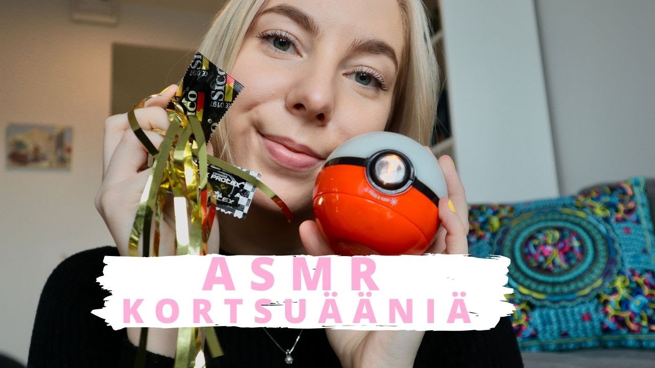 ASMR SUOMI - Kondomit, poke-pallo… Erikoisimmat esineet ilman puhetta