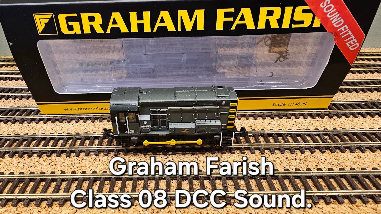 Звуковое сопровождение DCC Graham Farish Class 08.