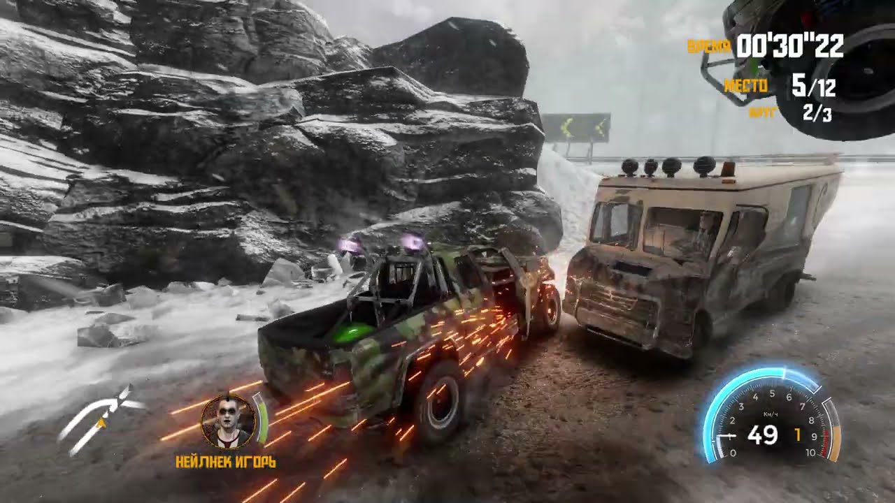 FlatOut 4 Total Insanity. Классический Кубок (Ни Пуха, Ни Пера!).