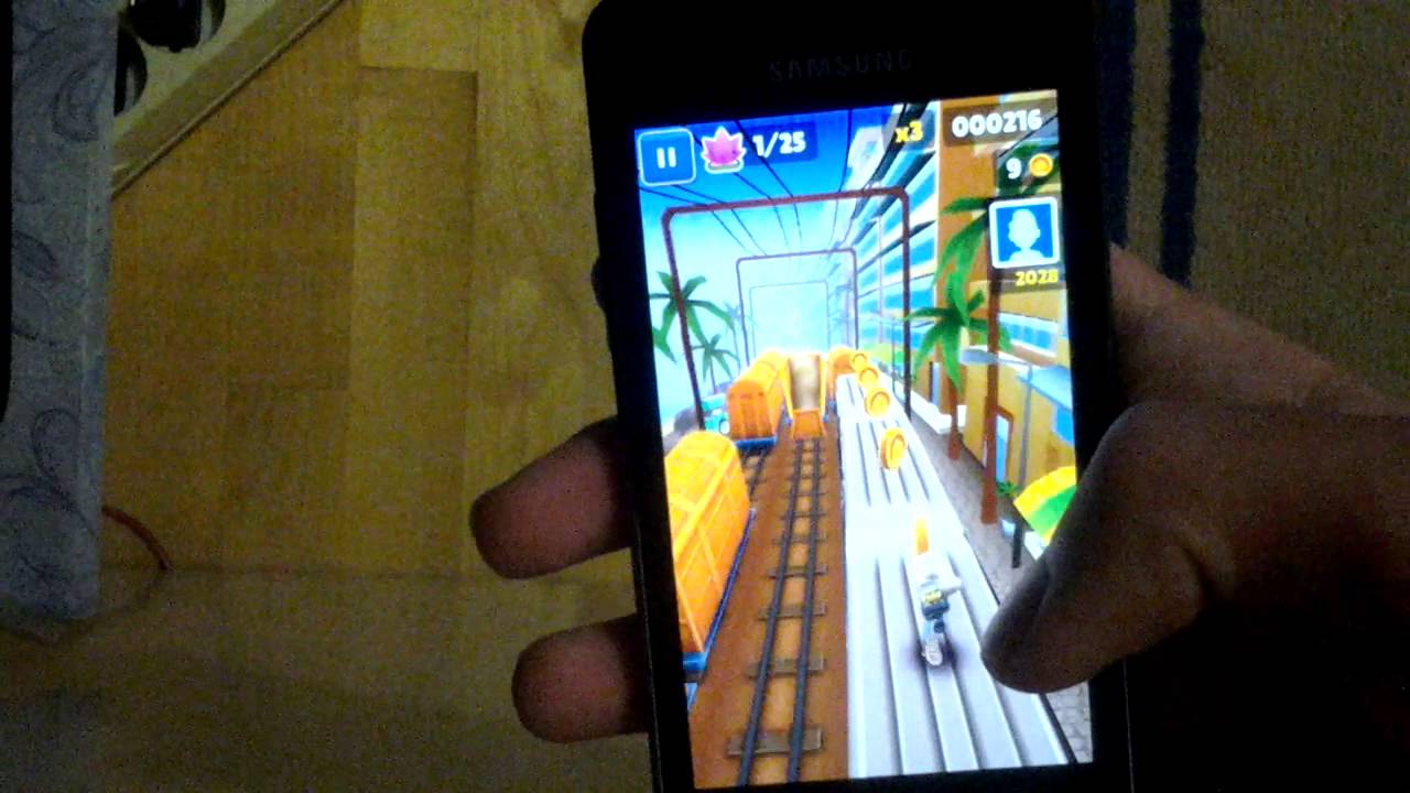 New Subway Surfers Mumbai Update | Gaming on Samsung Galaxy S Advance [720p] HD
