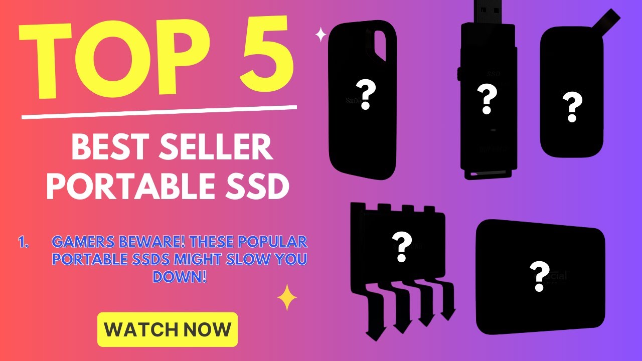 Top 5 Best External Solid State Drives