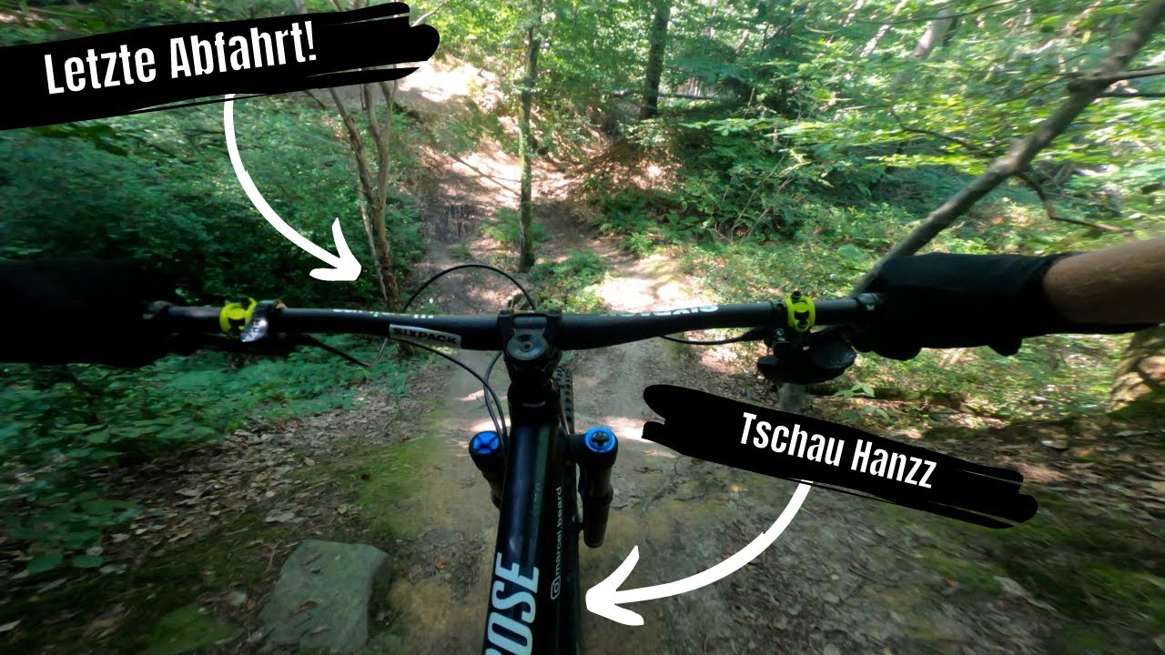 Letzter Singletrail mit dem Hanzz!