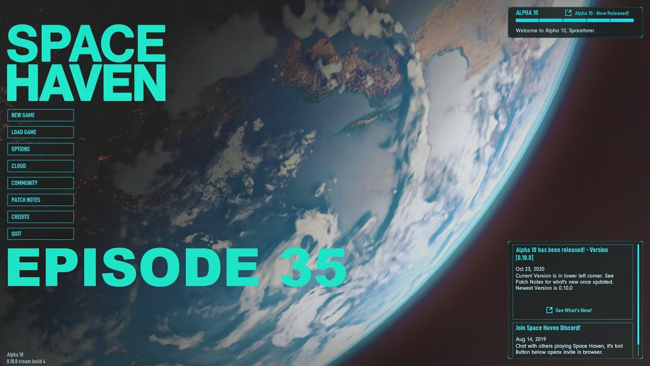 Space Haven - Part 35 - Alpha 10 Released