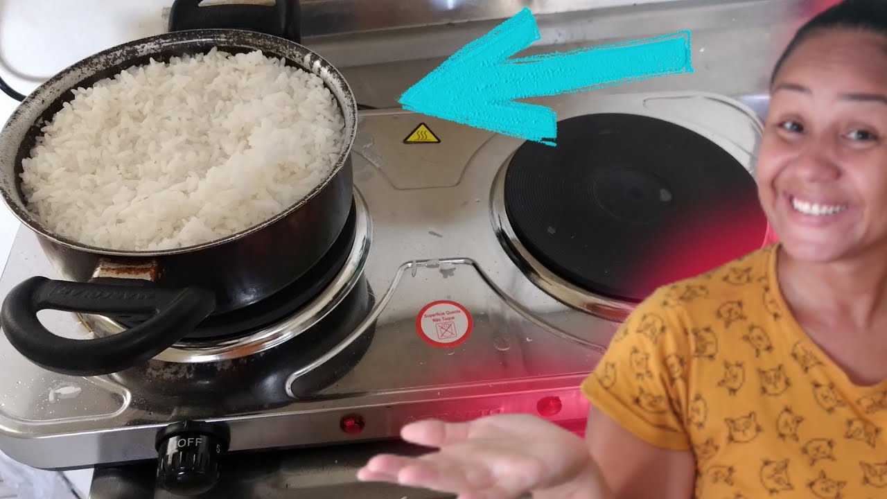 COMO FAZER ARROZ SOLTINHO no FOGÃO ELÉTRICO?Pulo do gato