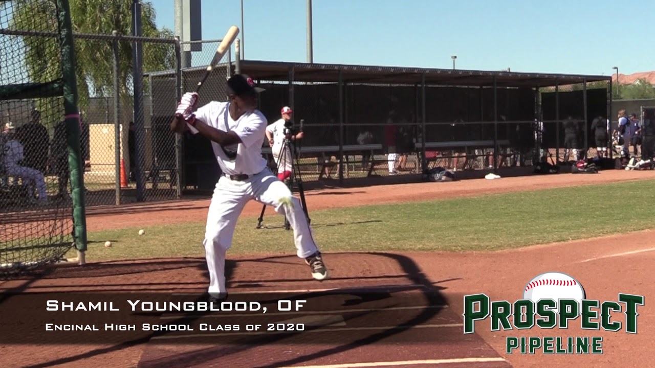 Shamil Youngblood Prospect Video, OF, Encinal High School Class of 2020
