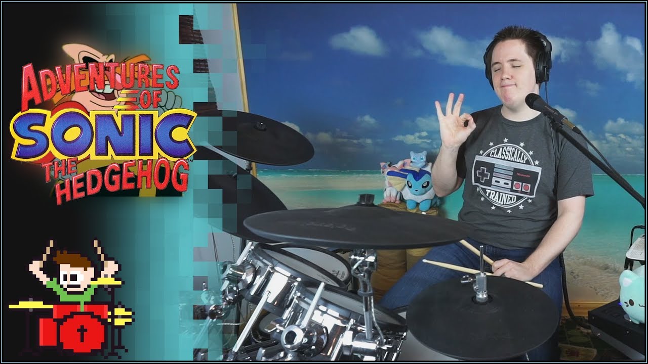 AoSTH Dr. Robotnik Theme On Drums!