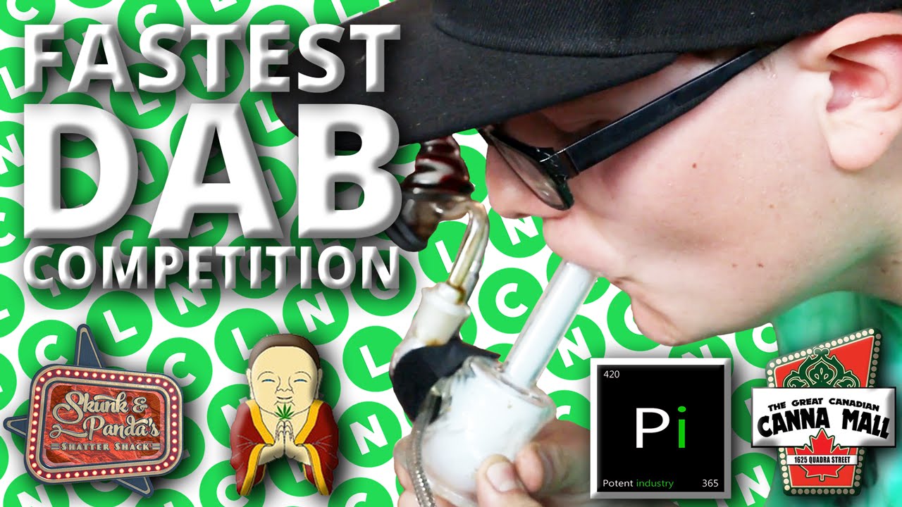 The Great Canadian CannaMall Fastest Dab Competition