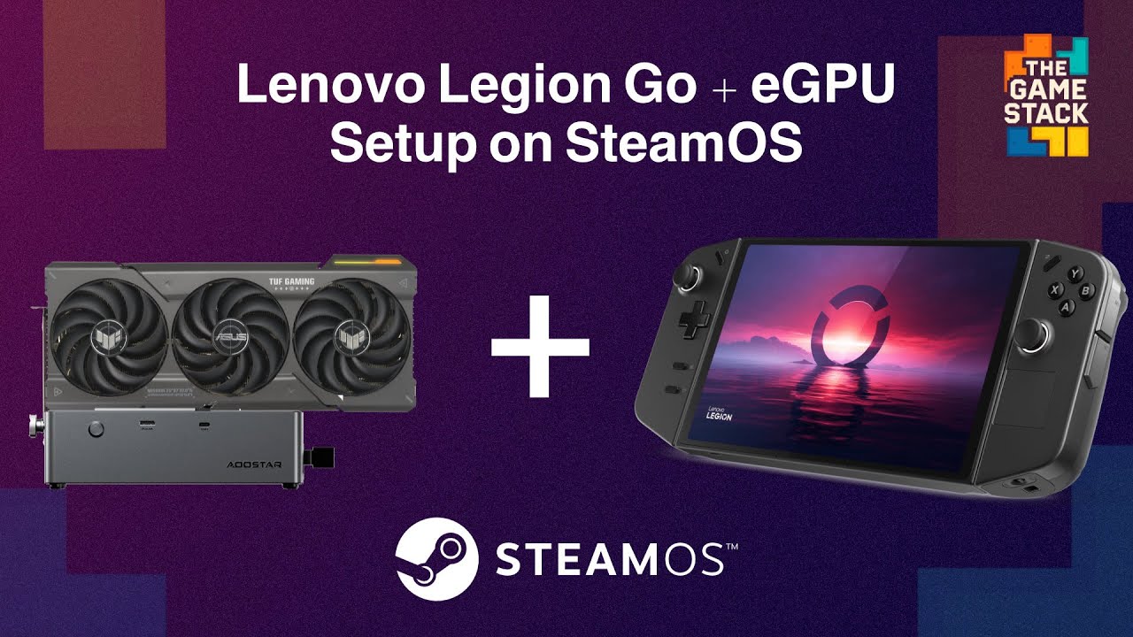 Lenovo Legion Go + eGPU Setup on SteamOS | Step-by-Step Guide