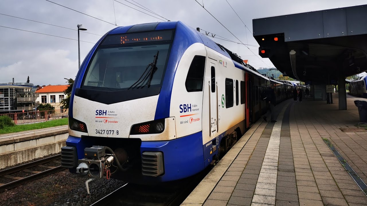 SBH Hannover Mitfahrt im Flirt 3 XL von Hannover Linden/Fischerhof bis Hameln auf der S5
