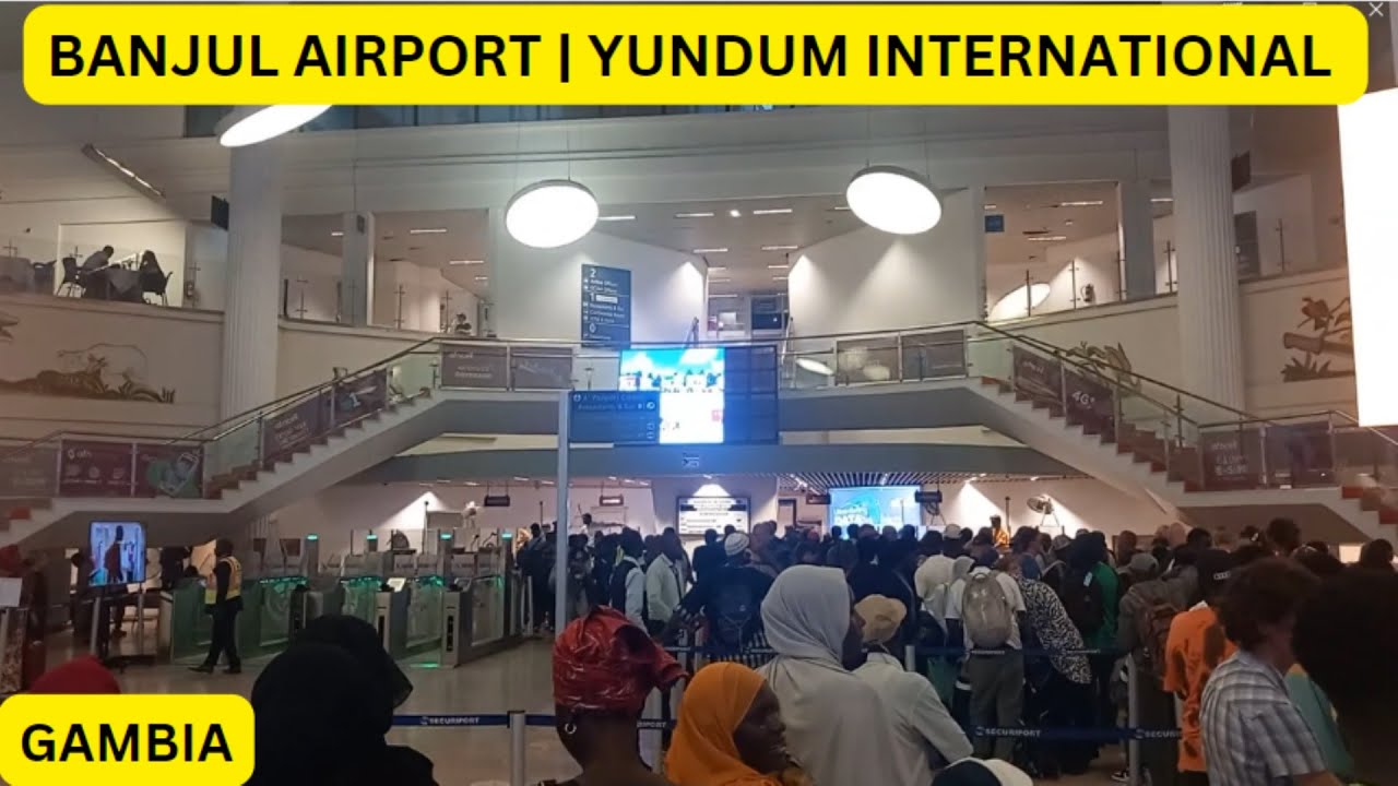 BANJUL AIRPORT | YUNDUM INTERNATIONAL |  GAMBIA - 12 | BINU