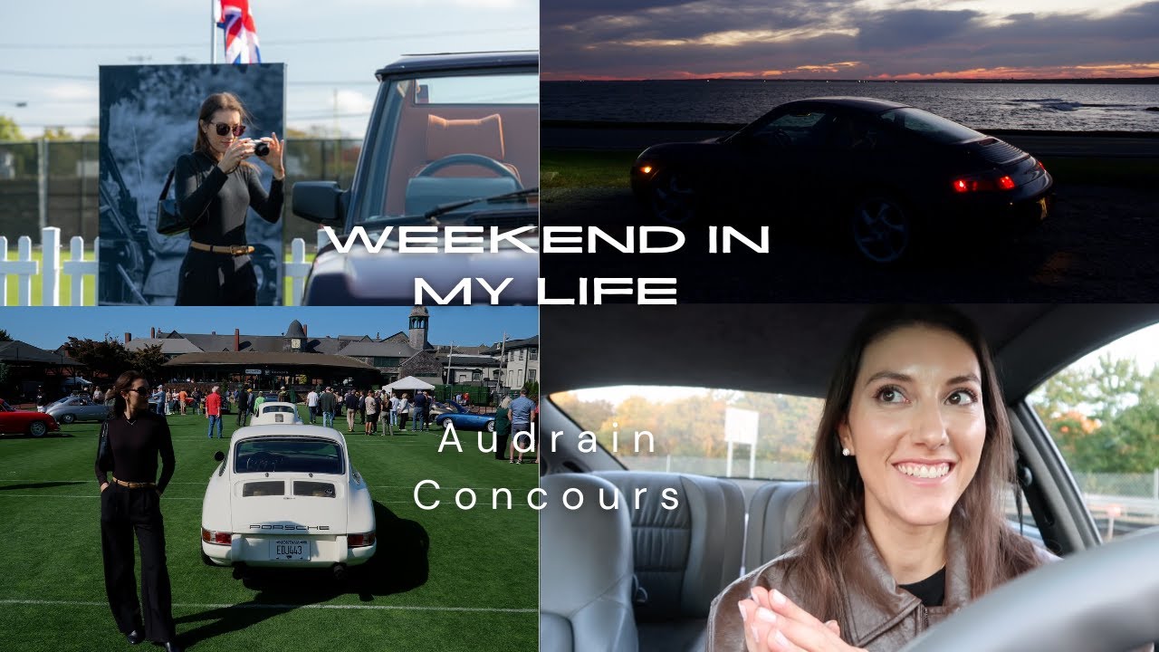 Audrain Concours Weekend 2024 in Newport, Rhode Island | Weekend in my Life