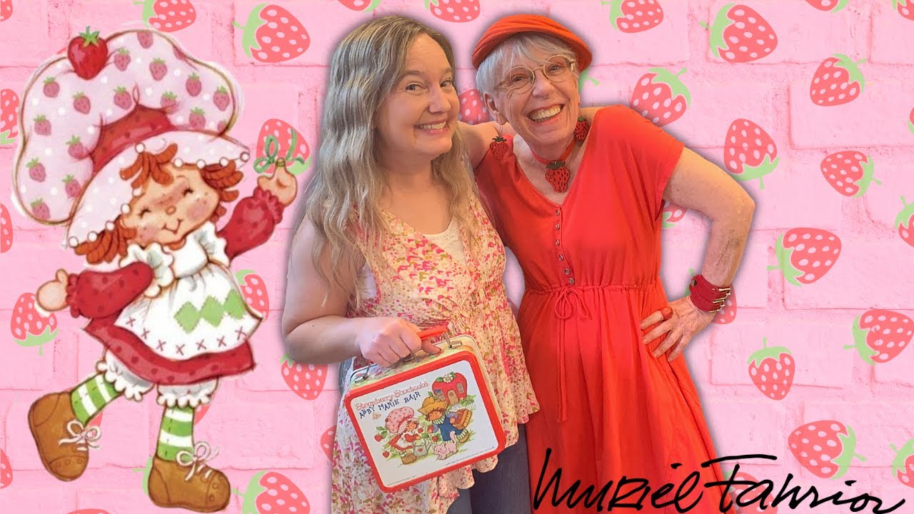 Strawberry Shortcake artist & creator Muriel Fahrion 🍓 It was a BERRY special day!
