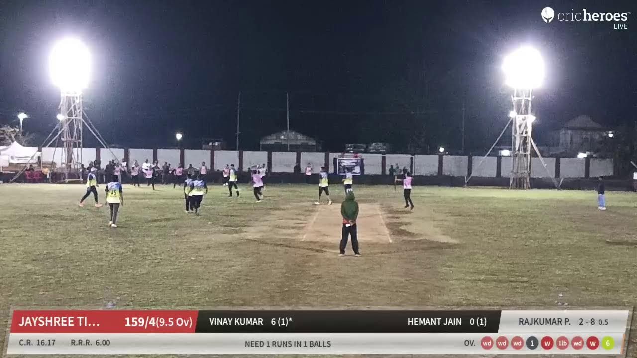 Meethari Marwar Cricketers vs Jayshree Titan live cricket match | Marwari Premier League - Season 4