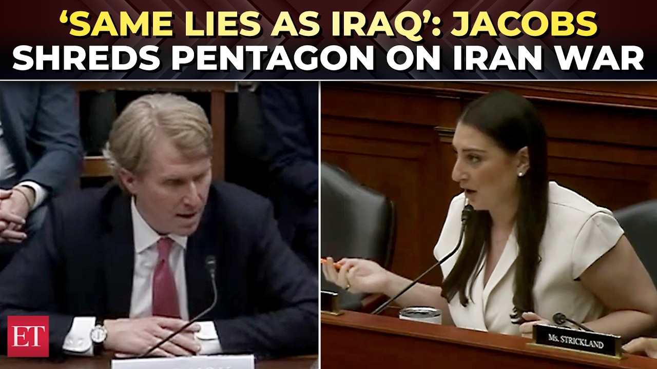 ‘Americans are not stupid’: Sara Jacobs grills Pentagon Advisor over Trump’s case for war with Iran