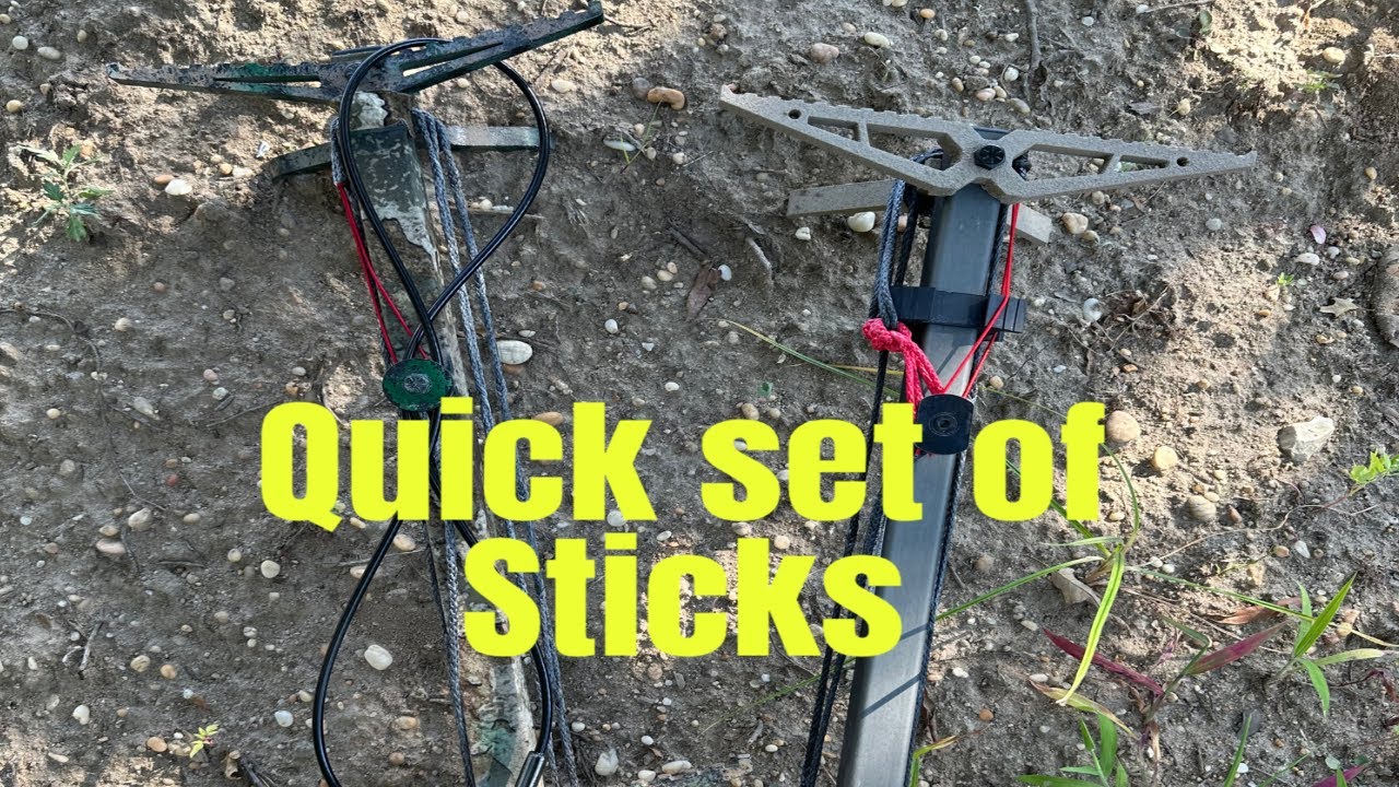 The Hunting Beast sticks and Xop x2 Sticks