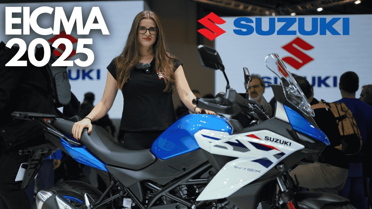 Suzuki SV-7GX Revealed at EICMA 2025 | First Look!