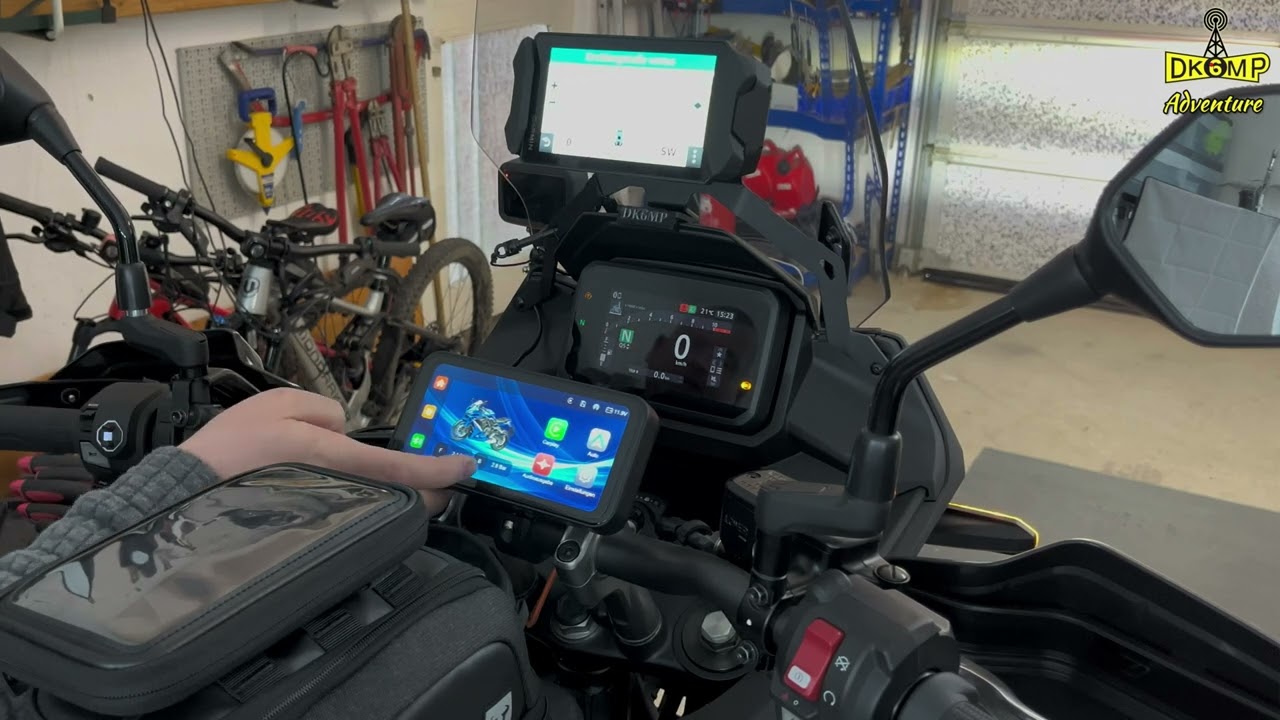 Mein Navigationssetup - wieder weg vom Handy auf großer Reise - Honda NT1100 & Transalp XL750