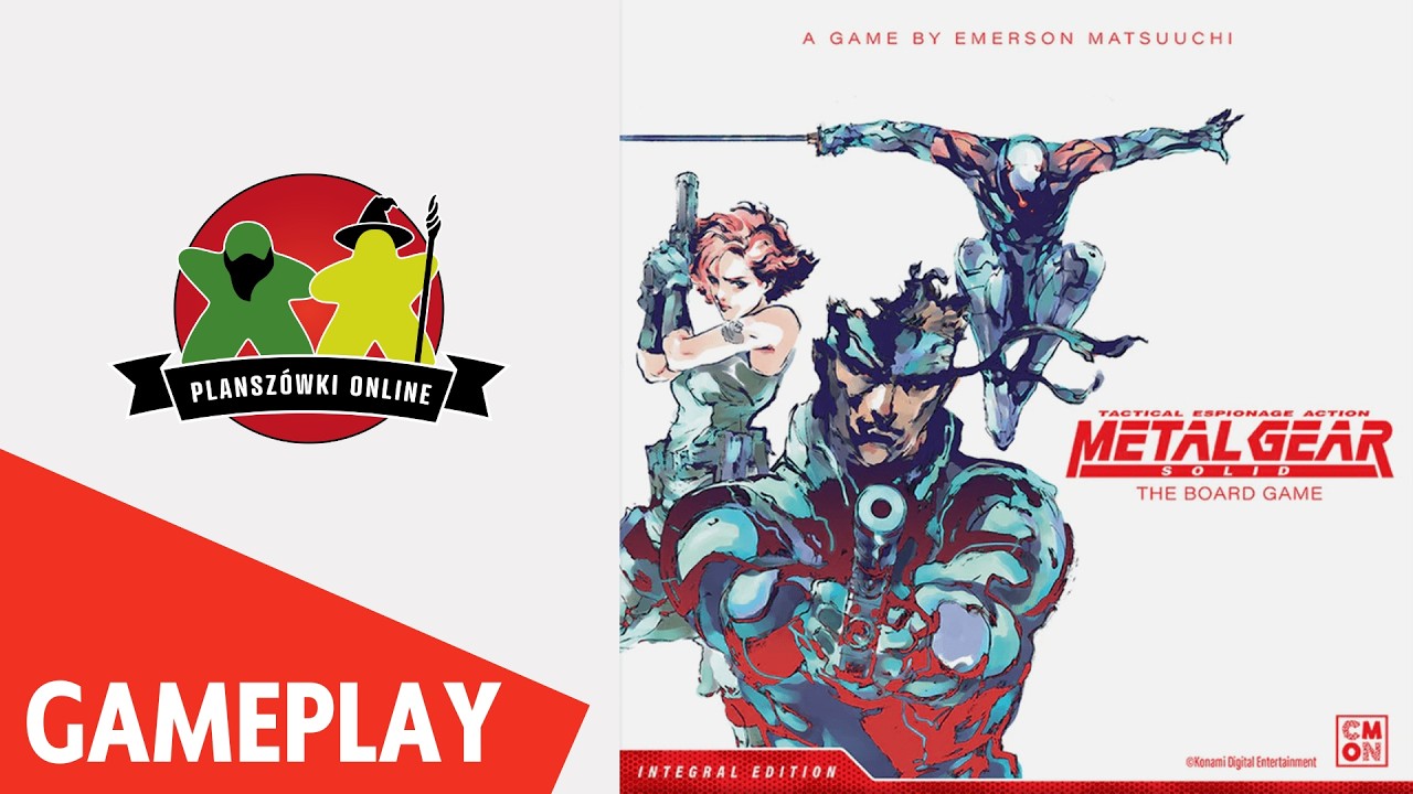 Metal Gear Solid: Gra planszowa - gameplay, zasady, recenzja