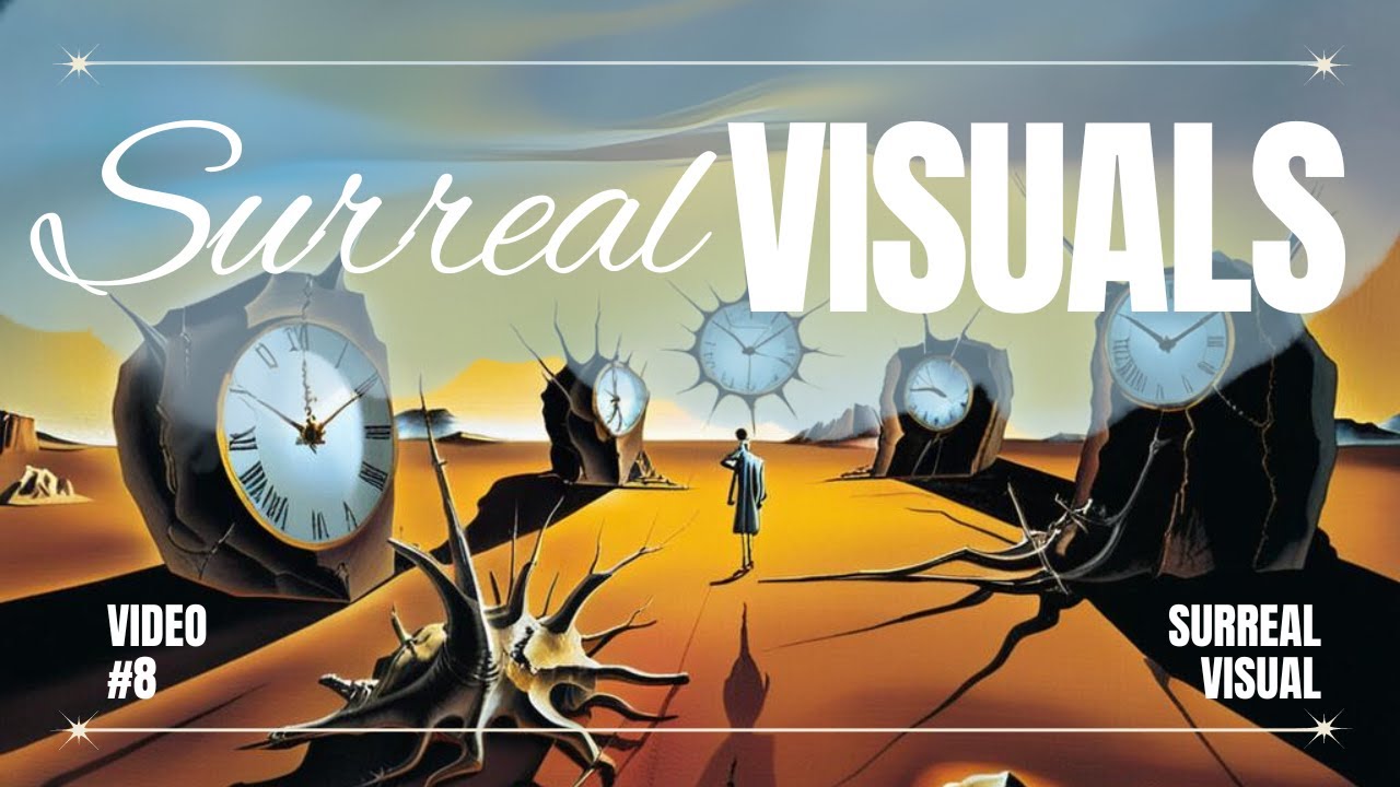 [4K UHD] Trippy AI Visuals Inspired by Salvador Dali | Surreal Journey Through Time Dimensions