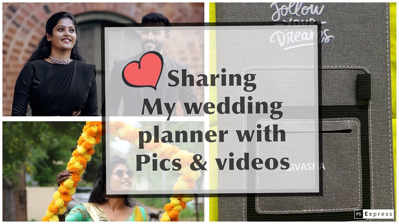 How I planned for My Wedding | How I organized everything | my wedding planner | Bride’s special!!