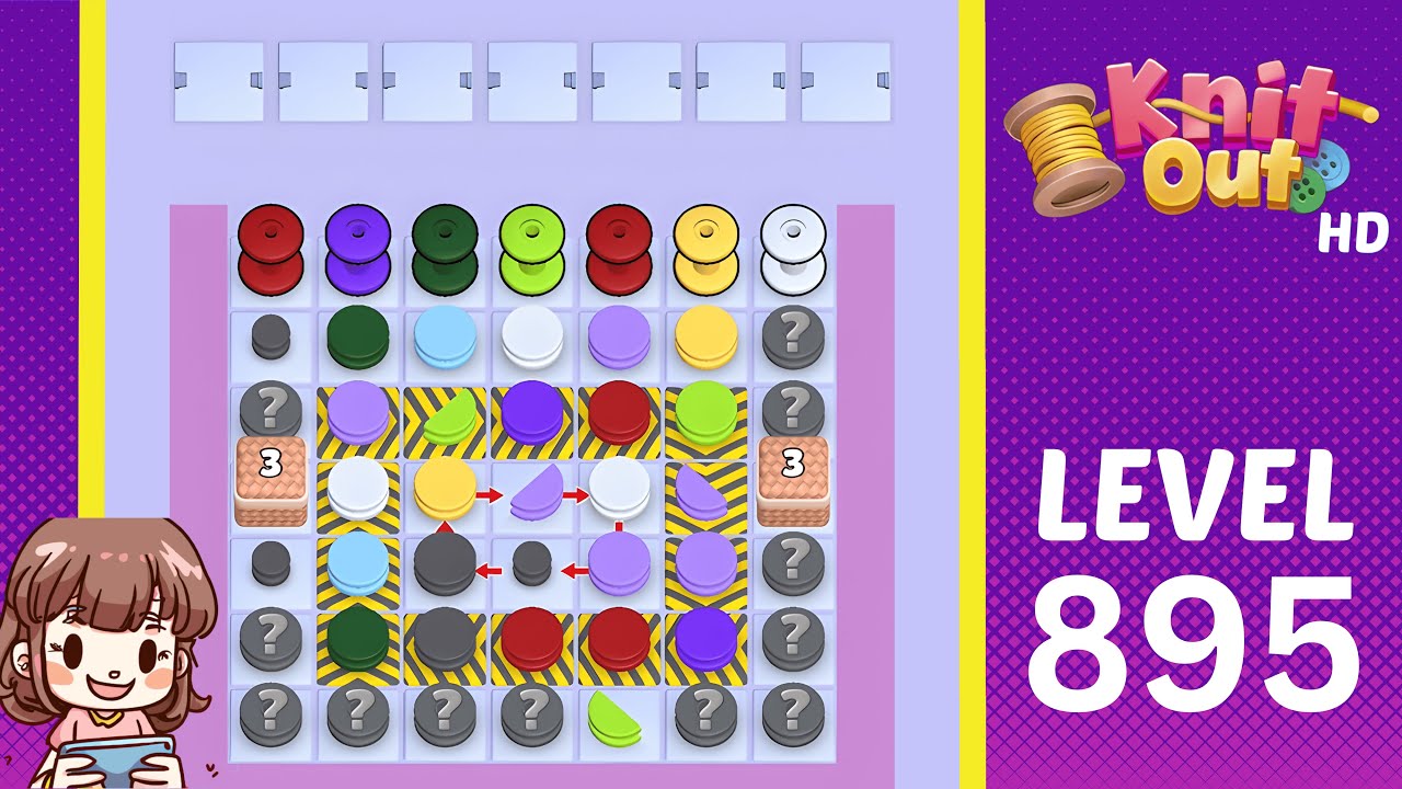Knit Out Level 895 Solution Walkthrough
