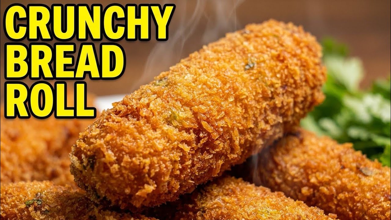 Crispy Chicken Bread Rolls | Bread Rolls Recipe | Easy Chicken Bread Rolls | Maria's kitchen Routine