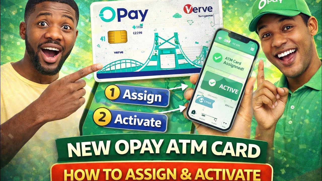 How to Assign & Activate New OPAY ATM Card for Customers (Step-by-Step)