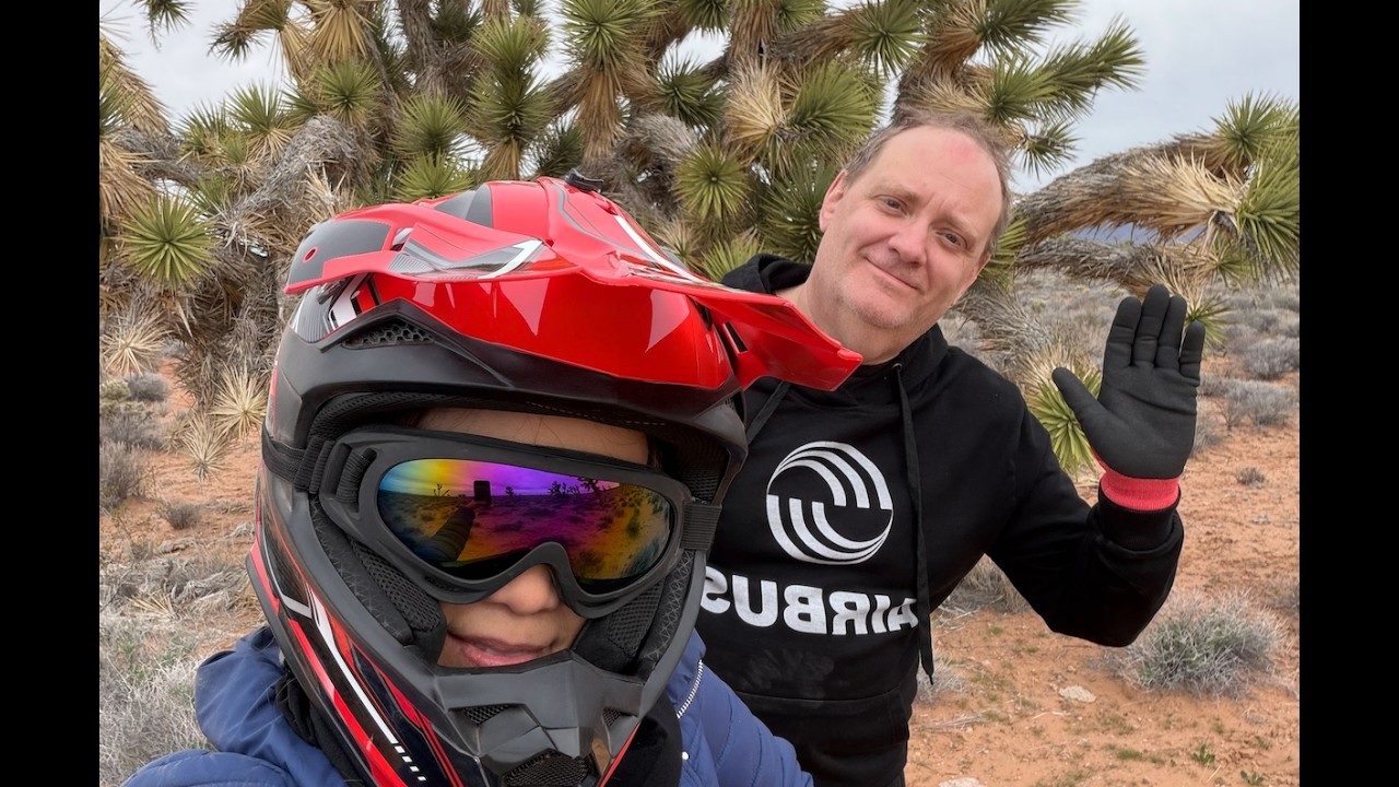 ATV Ride Around Mormon Mesa & Joshua Trees via Carp Elgin Road - CanAm DPS500