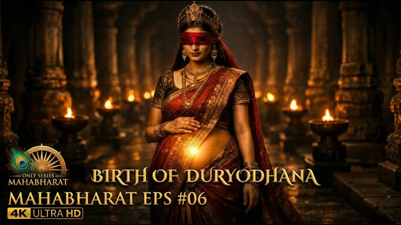 Mahabharat Eps  6 Explained | Birth of Duryodhana | 6 Languages | OnlySeriesMahabharat