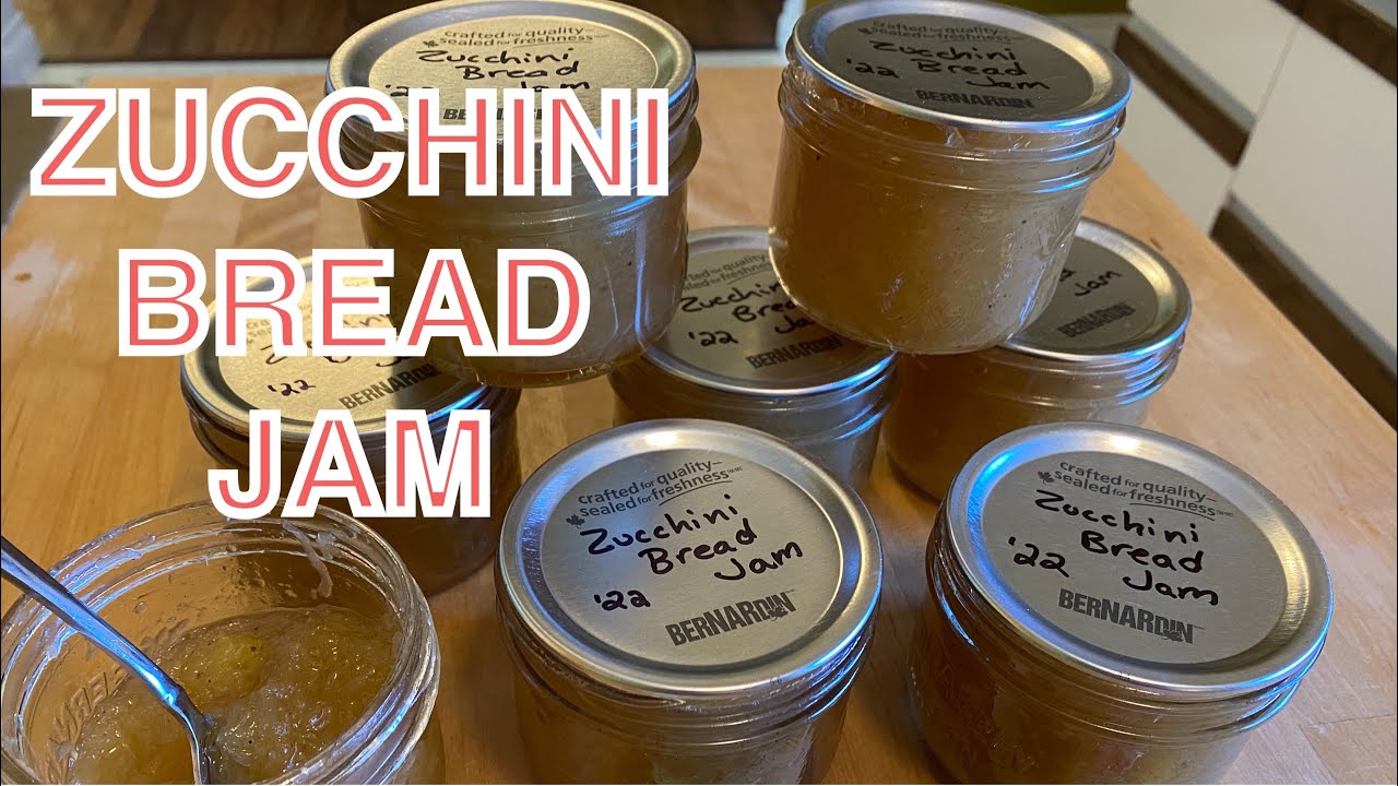Zucchini Bread Jam - Home Canning