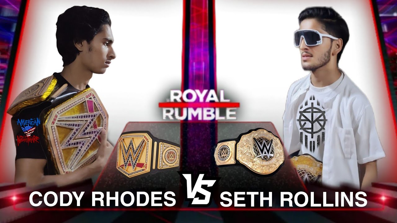 WWE Seth Rollins vs Cody Rhodes WWE Championship 🔥😱🔥