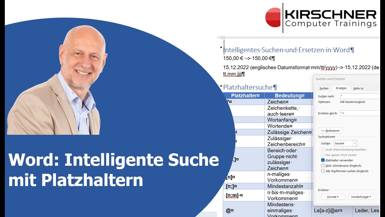 Unpassende Zeichenfolgent in Word ( Import Export) schnell mit intelligenter Platzhaltersuche finden