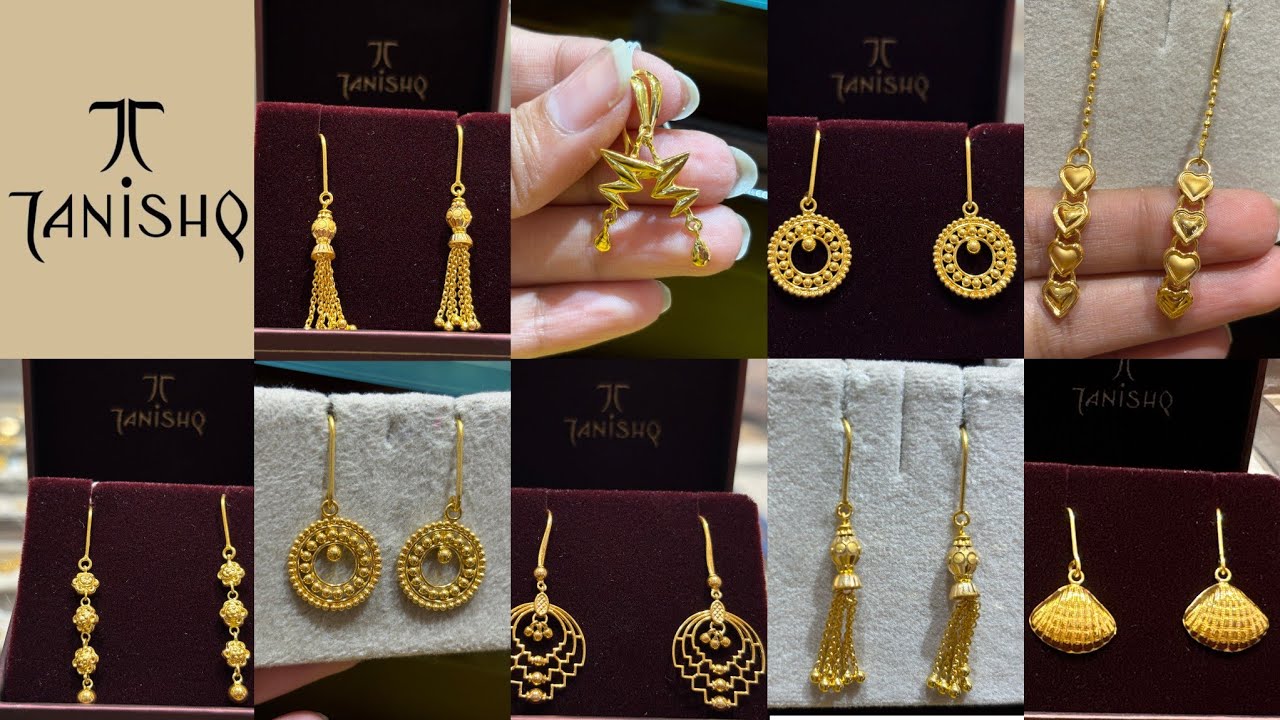 Tanishq latest light weight Sui Dhaga || oxy pattern earrings collection start just 1.6 gram 😱