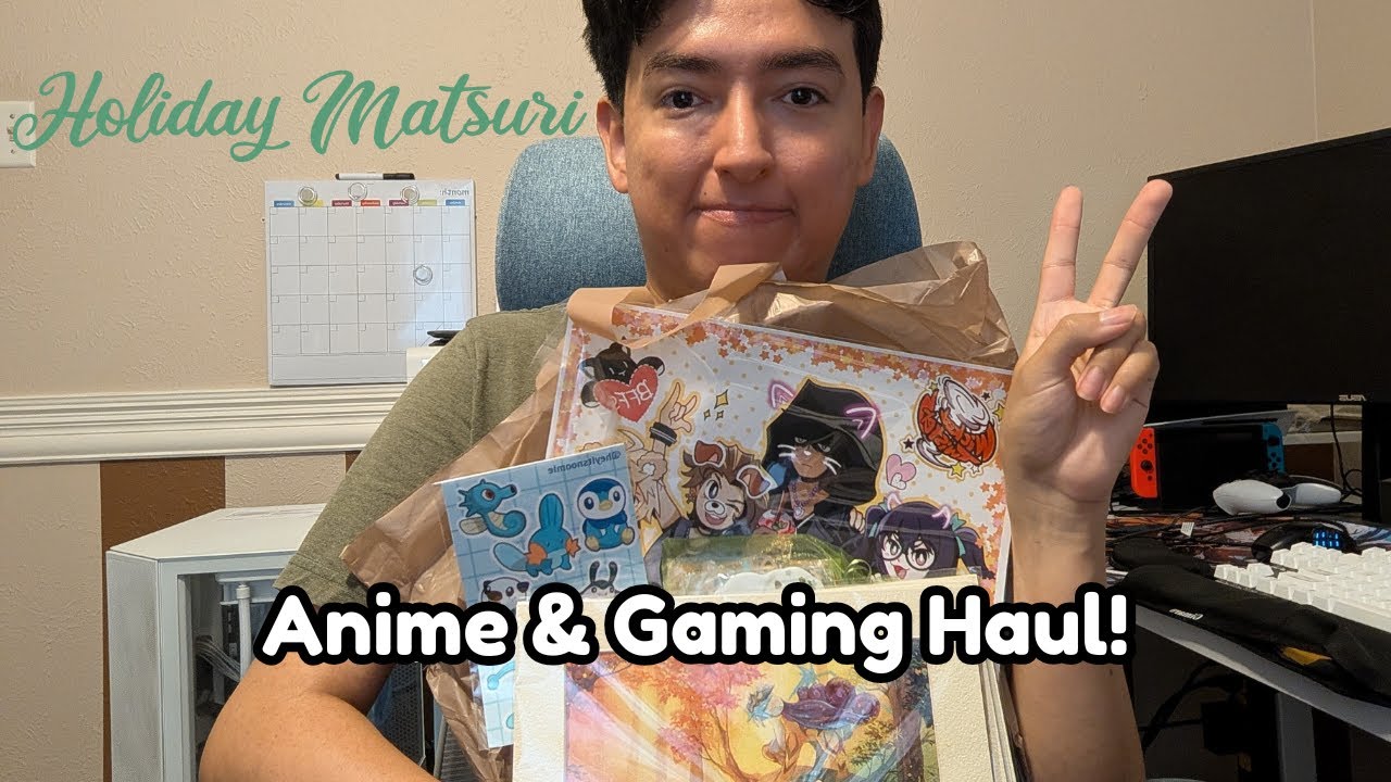 Holiday Matsuri 2025 Convention Merch Haul Vlog!