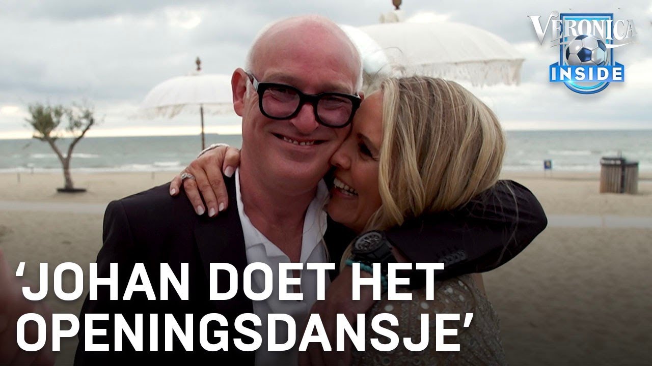 Topdag voor bruidspaar René en Minouche: 'Johan doet het openingsdansje!' | VERONICA INSIDE