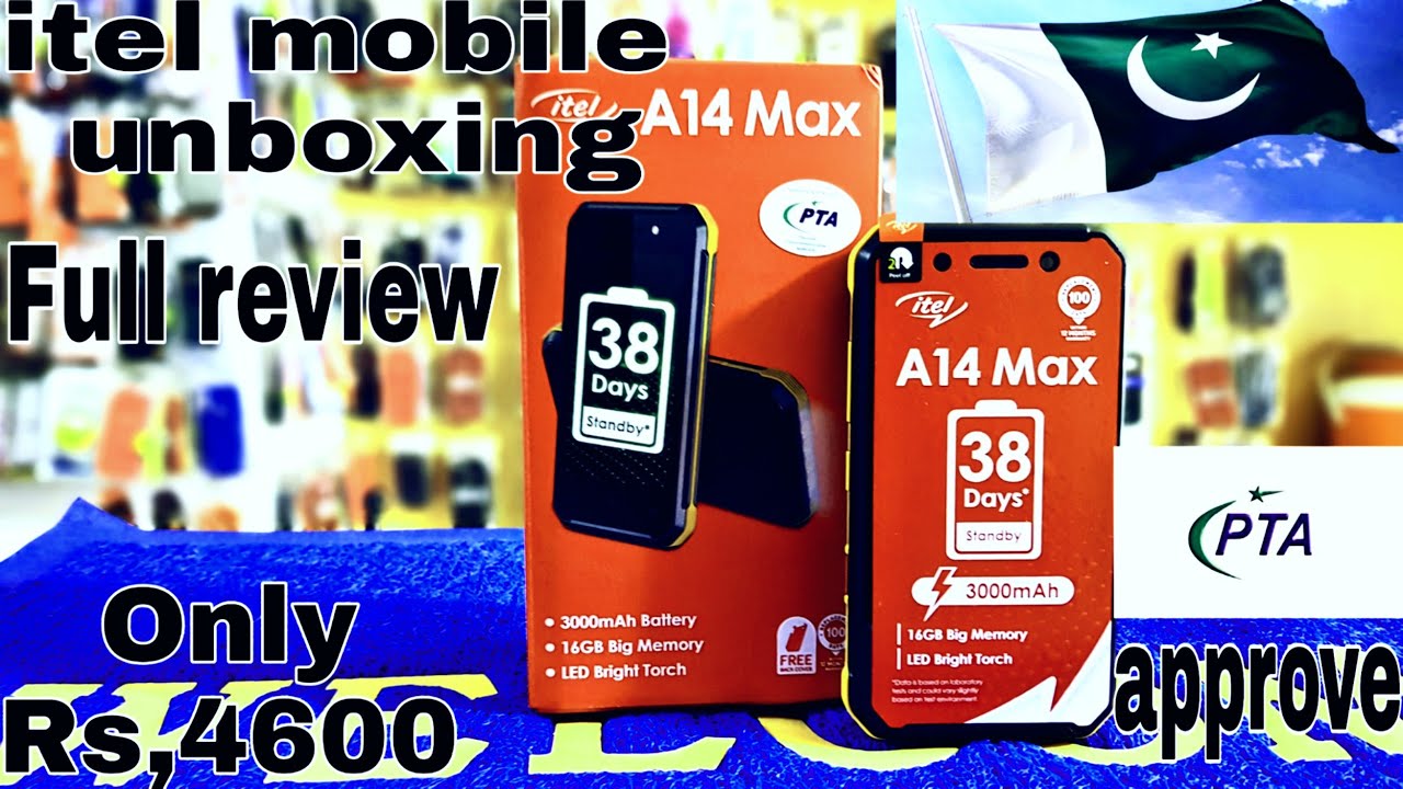 Itel 4A MAX Unboxing in Pakistan Only (Rs,4600)|| First look and Full Review|