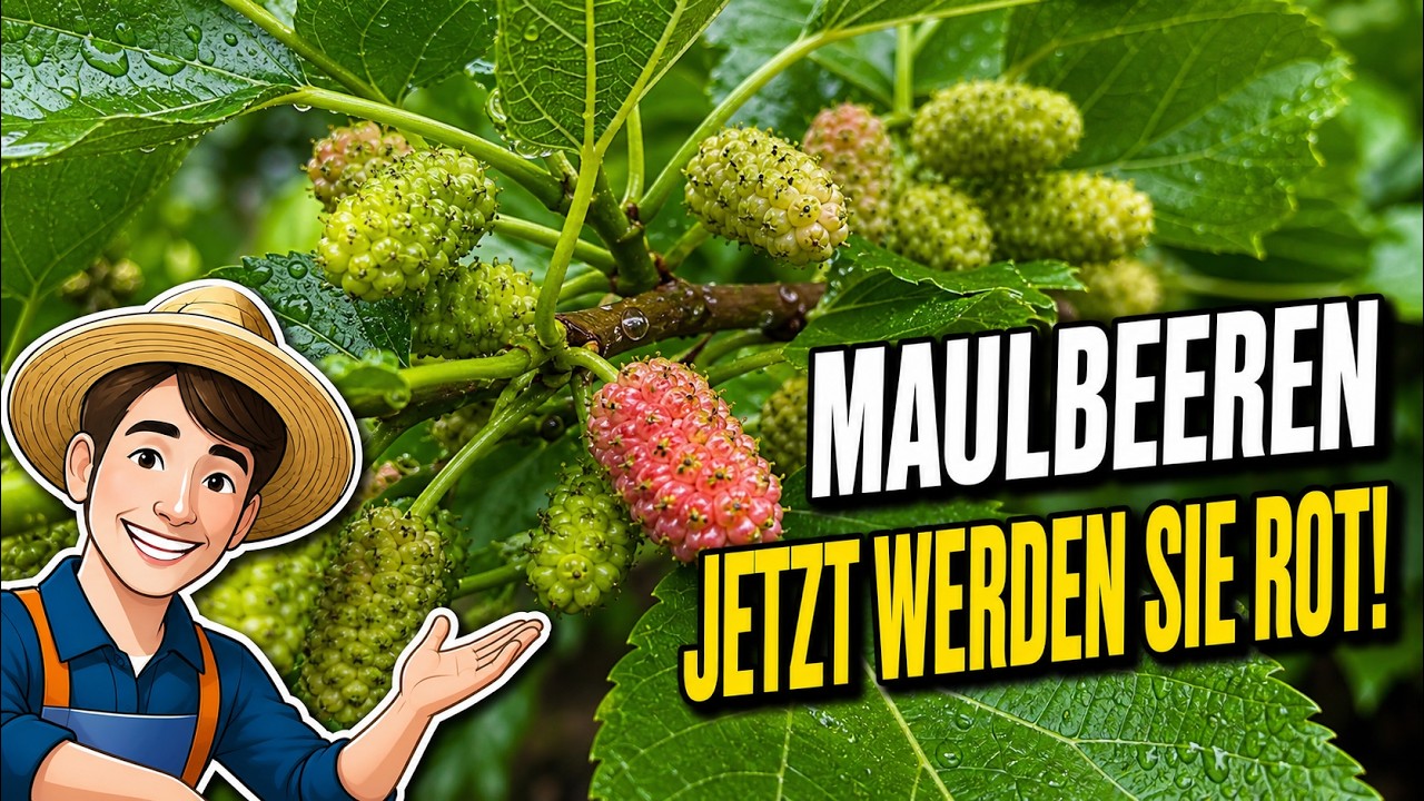 Maulbeeren - Der Beitrag zwischen dem Regen 02.06.2024