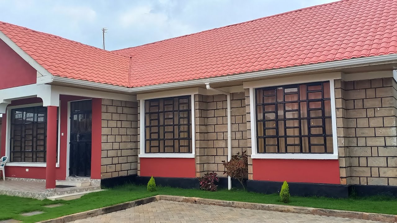 Modern Bungalow Tour along Kenyatta Road off Thika Road Ksh.8.5M. Renting out from Ksh.50k