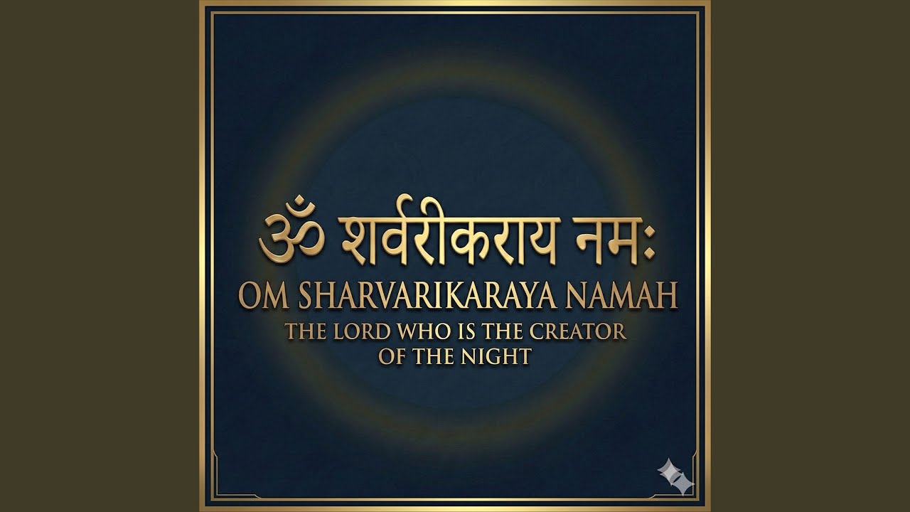 Om Sharvarikaraya Namah (ॐ शर्वरीकराय नमः) | Vishnu Mantra