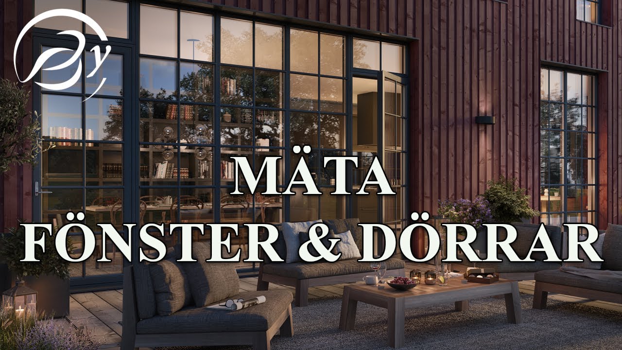 Mäta fönster & dörrar