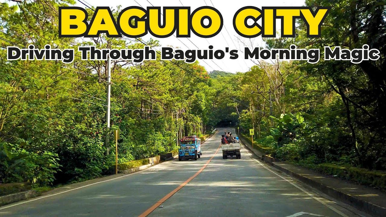 Driving Through Baguio City's Morning Magic: Must-See Views!