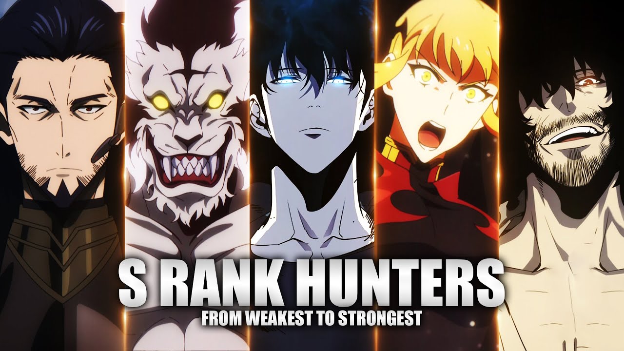 Ranking All S Rank Hunters From Weakest to Strongest (Solo Leveling)