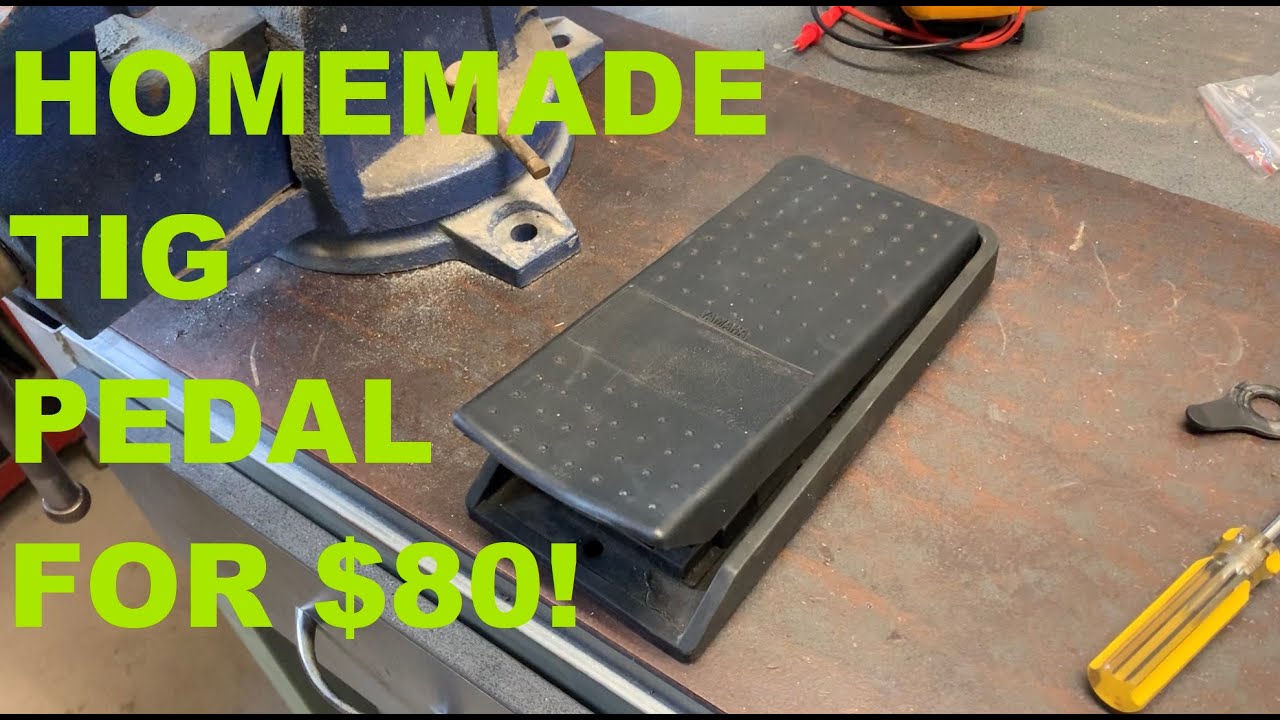 Cheap Homemade DIY Lincoln Tig Welder Foot Pedal - How I did it!