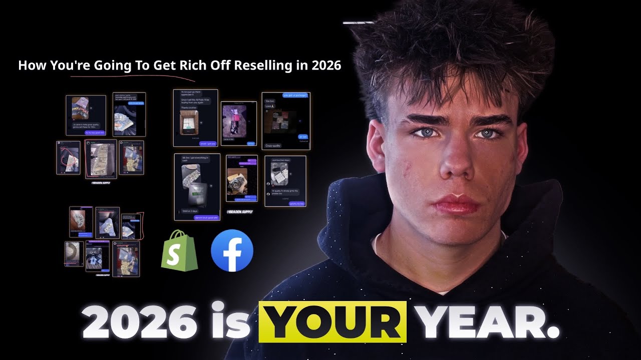 FULL GUIDE To Make $10,000 Per Month With Reselling in 2026… (LOCK TF IN)