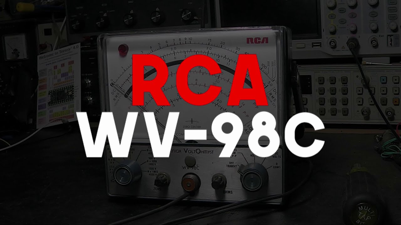 RCA WV-98C  Restore Part 1(Senior Voltohmyst)