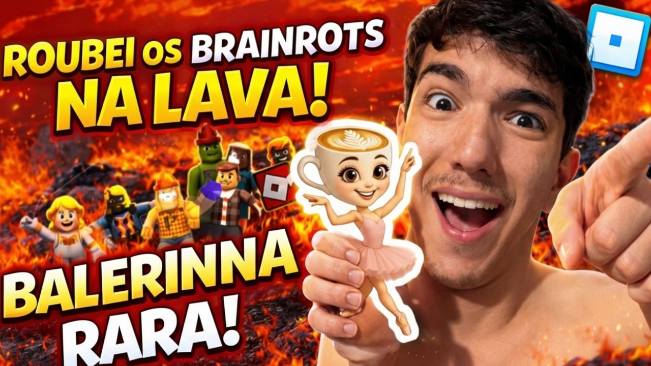 EU PEGUEI A BAILARINA SECRETA NA LAVA!!!